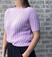 Пуловер 'Soft summer tee' (KNITlig)