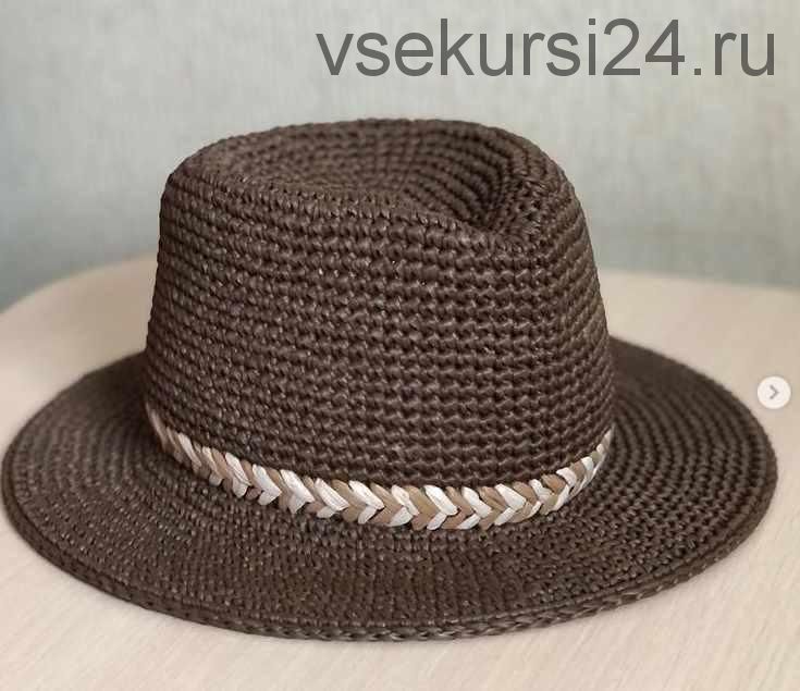 Шляпа федора (khaar_knitting)