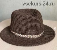 Шляпа федора (khaar_knitting)