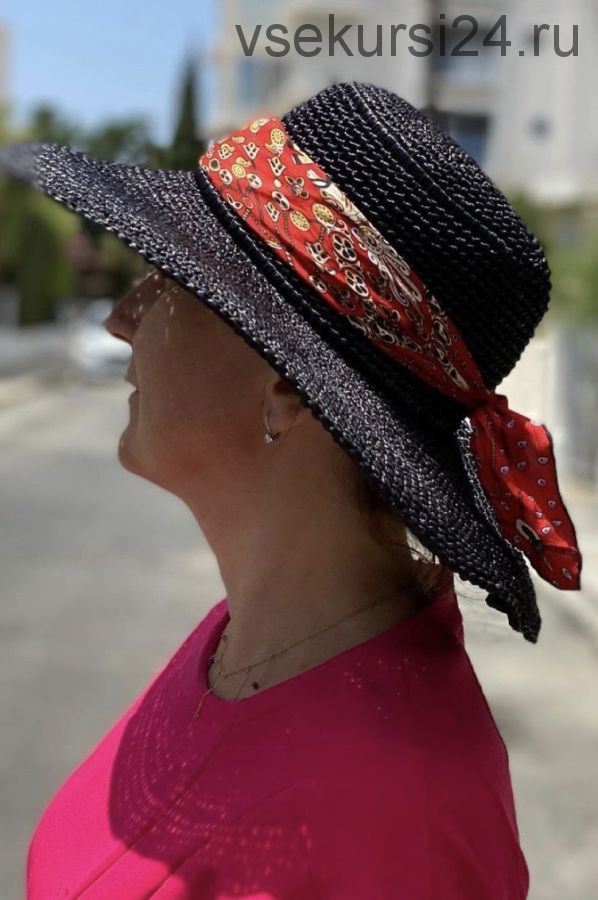Шляпы 'Вивьен' и 'Одри' (crochet_olga_che)