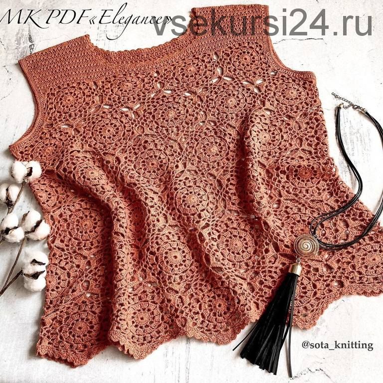 Топ «Elegance» (Татьяна Солохина)@sota_knitting