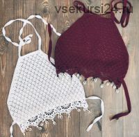 [mary.knitting] Вязаный топ РЕТРО (Мария Семенова)