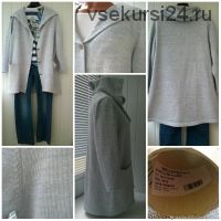 [Машинное вязание] Куртка с капюшоном и карманами (stavros2011)