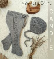 [Вязание] Ползунки Candle Sliders (blossom knit)