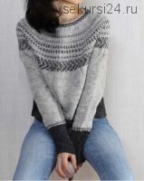 [Вязание] Пуловер «Achikochi» (Эри Симидзу)