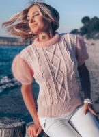 [Вязание] Пуловер «Аруба» (koledova_knit)