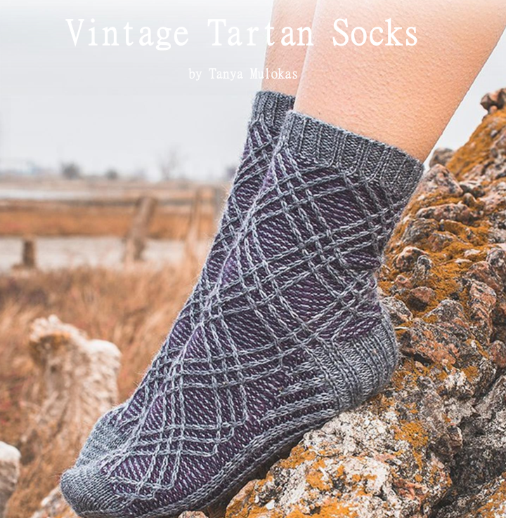 [Вязание] Шапка Tartan Hat и носки Tartan Socks (knitterra, Tanya Mulokas)