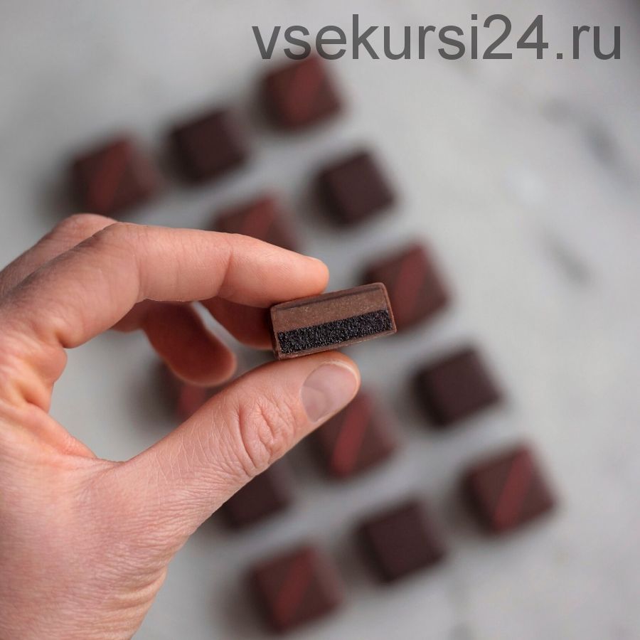 Нарезная конфета «Клюква - Фундук» (Светлана Егорова)