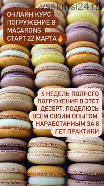 Погружение в macarons (Анна Томильчик)