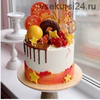 Торт «Морковный с вишней и карамелью» (kulik_ova)