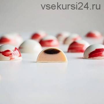 [Chocotale] Корпусная конфета 'Клубника-бальзамик' (Светлана Егорова)
