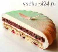 [Кондитерка] Муссовый торт «Смородина-козий сыр» (smuglyanochka_)