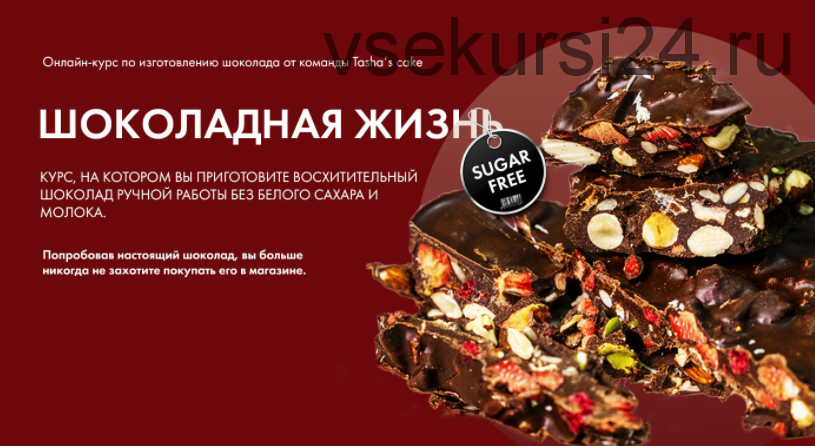 [Tasha’s cake school] Шоколадная жизнь (Таша Коробейникова)