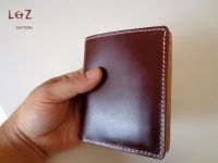 Бумажник мини из кожи - модель CDD-05 (LetZ pattern)