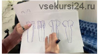 Моделирование различных платьев по трикотажным лекалам (Олеся Строганова)
