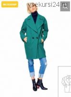 Пальто О-силуэта №121 — выкройка из Burda 11/2016 [Burda Style]