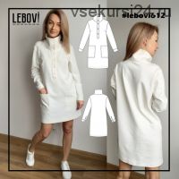 [Шитьё] Платье Lebovi 612. Размер 40-52. Рост 170 (Lebovi)