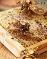 [Бисер] Брошь «Медовая пчелка 3D» (Александра Морозова)