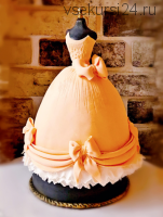 Декор торта 'Платье на Манекене'(Татьяна Шкода)