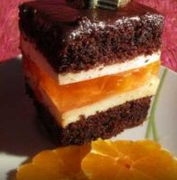 Торт Шоколад-мандарин (Алина Ахмадиева)