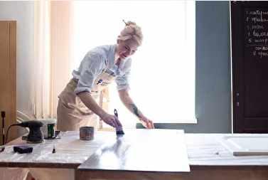 Как перекрасить кухню самостоятельно (Анастасия Воронина)