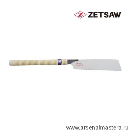 Лето ! Скидки !  ZetSaw Пила японская Kataba Cross H-250 250 мм 18 tpi 0,5 мм поперечный рез деревянная рукоять ZetSaw 15006