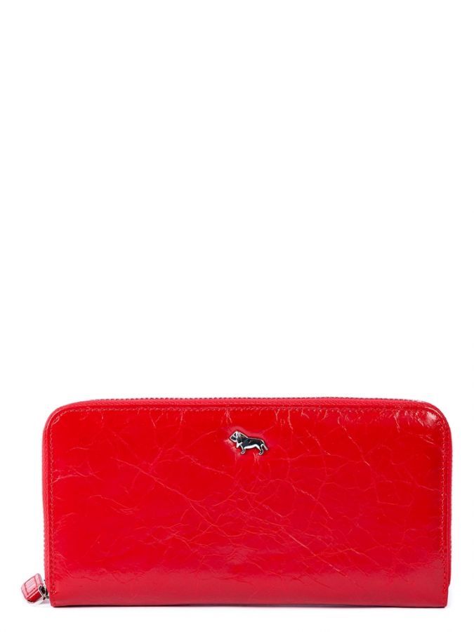 Женский кожаный кошелек красного цвета LABBRA L089-61159-01-00035855