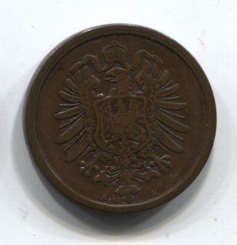 2 пфеннига 1877 А Германия