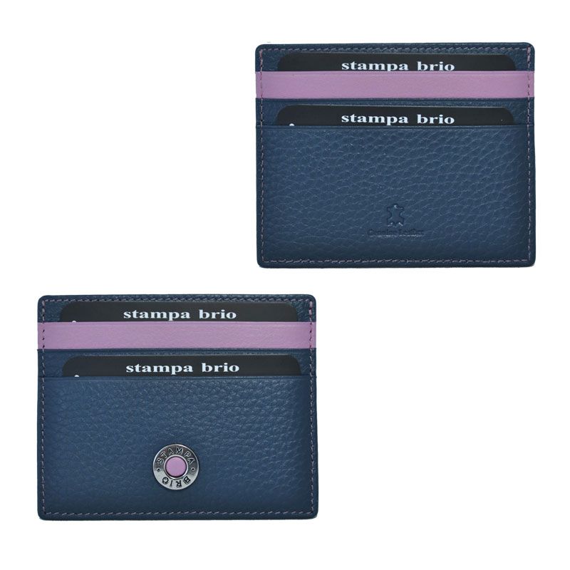 Футляр для карт Stampa Brio 568-1410CF Blue/Pink