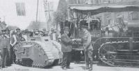 Американский одноместный танк holt one man tank 1918 года