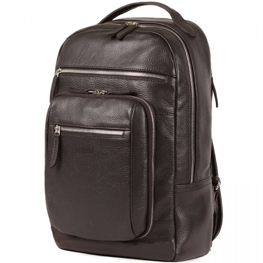 Стильный деловой рюкзак с 24 карманами и отделениями BRIALDI Explorer (Эксплорер) relief
