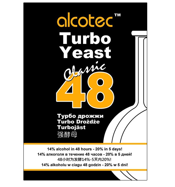 Дрожжи спиртовые Alcotec 48 Turbo Classic