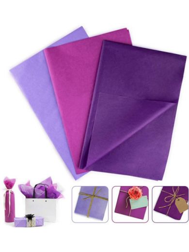 30 листов / Бумага для подарка/тишью цветная для праздника/букетов/тонкая подарочная упаковочная.