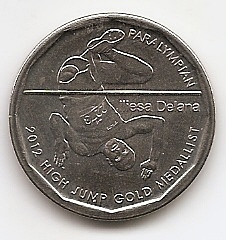 Илиеза Делана-прыжки в высоту Паралимпиада 2012 50 центов  Фиджи 2013