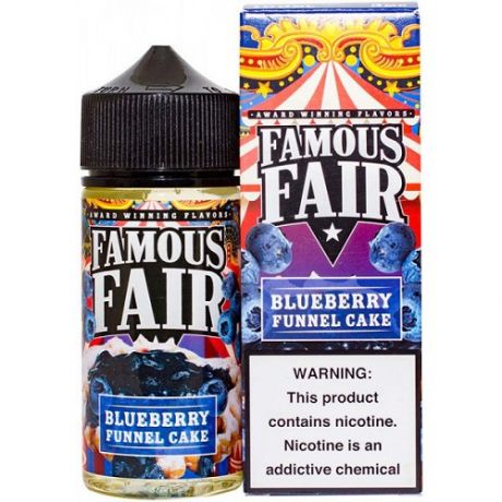 Famous Fair Blueberry Funnel cake [ 100мл. ]