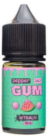 Жидкость PEPPER GUM SALT WTRMLN [30 мл]
