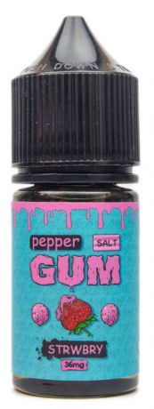 Жидкость PEPPER GUM SALT STRWBRY [30 мл]
