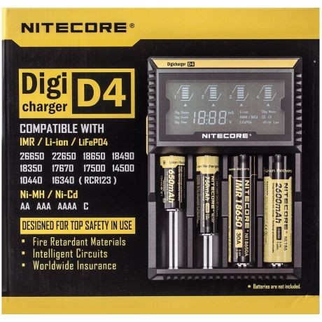 Зарядное устройство NITECORE D4