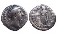 Римский денарий Серебряная монета Антонин Пий 138 г ОРИГИНАЛ Римская империя
