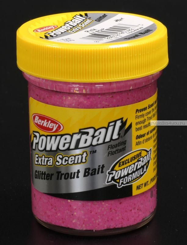 Паста Berkley Select Glitter TroutBait Pink