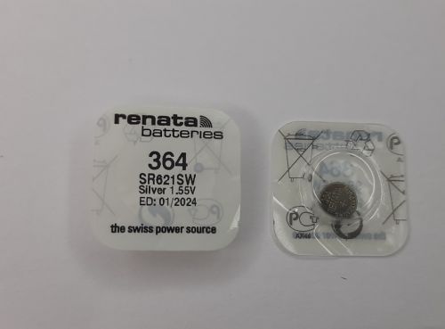 Renata 364 SR621SW Silver 1,55V