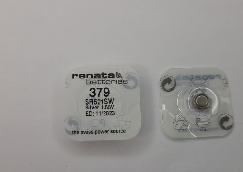 Батарейка Renata 379 SR521SW Silver 1,55V