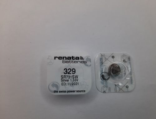 Батарейка Renata 329 SR731SW Silver 1,55V
