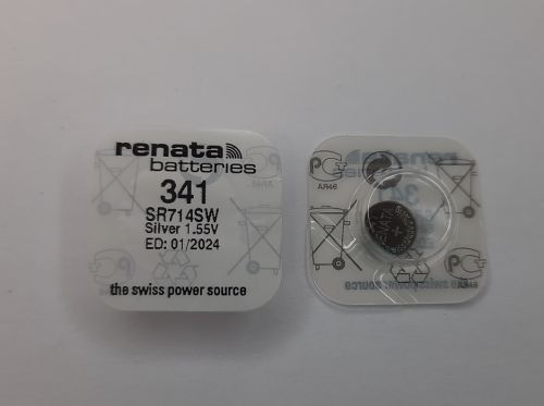 Батарейка Renata 341 SR714SW Silver 1,55V