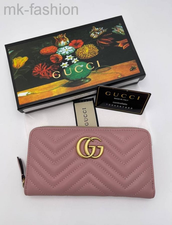 Кошелек Gucci Розовый