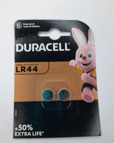 Батарейка DURACELL LR44 (A76/V13GA/76A)