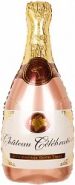 Бутылка Шампанское, Розовое Золото, 36''/91 см