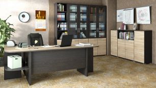 Набор офисной мебели для кабинета руководителя №2 «Успех-2» ГН-184.002