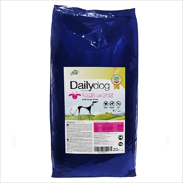 Сухой корм для собак крупных пород Dailydog Large Breed Lamb с ягненком 20 кг