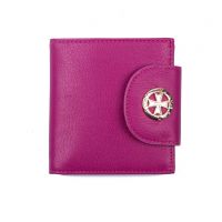 Кожаный кошелек Narvin 9581-N.Polo Lilac
